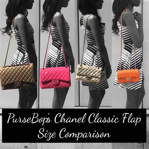 chanel classic 25|Chanel Classic Bag Size Comparison .